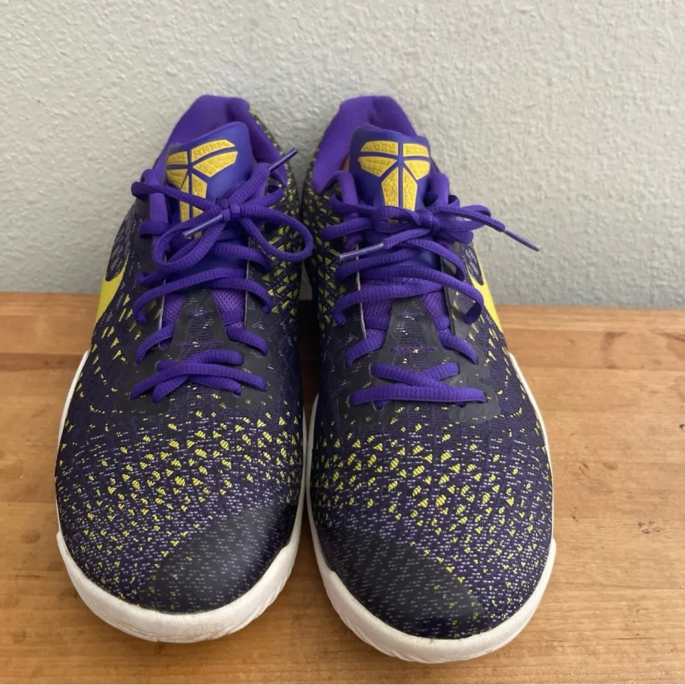 Nike Kobe Mamba Instinct Rage Court Fierce Purple Mens Sneakers 11.5 852473-500 - Picture 2 of 13